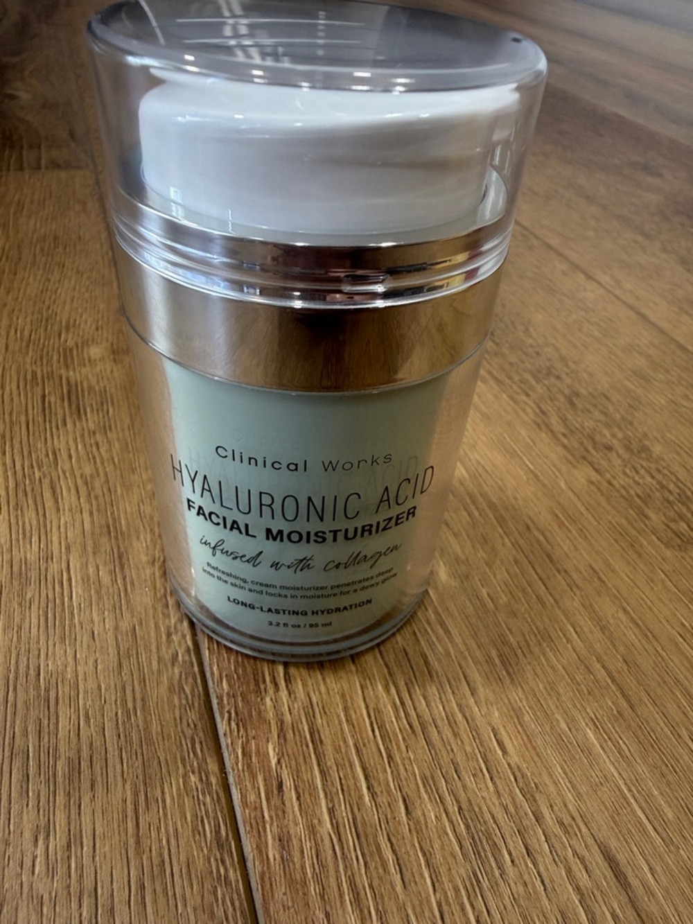 Clinical Works Hyaluronic Acid Facial Moisturizer - Light Mint